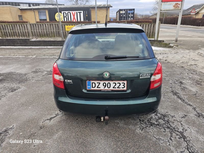 SKODA, FABIA, 1,4 TDI GREENLINE Skrotbil skrotpræmie