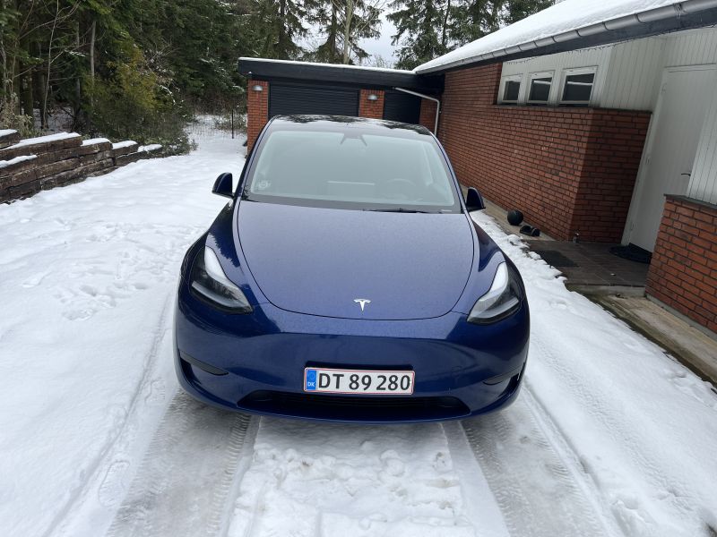 TESLA, Model Y, Baghjulstræk Skrotbil skrotpræmie