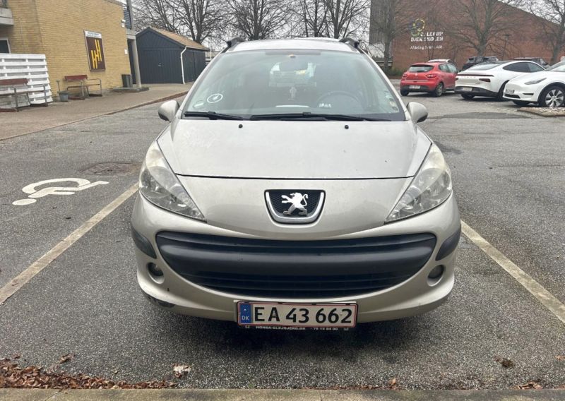 PEUGEOT, 207 HDI, 1,6HDI 16V STC. Skrotbil skrotpræmie