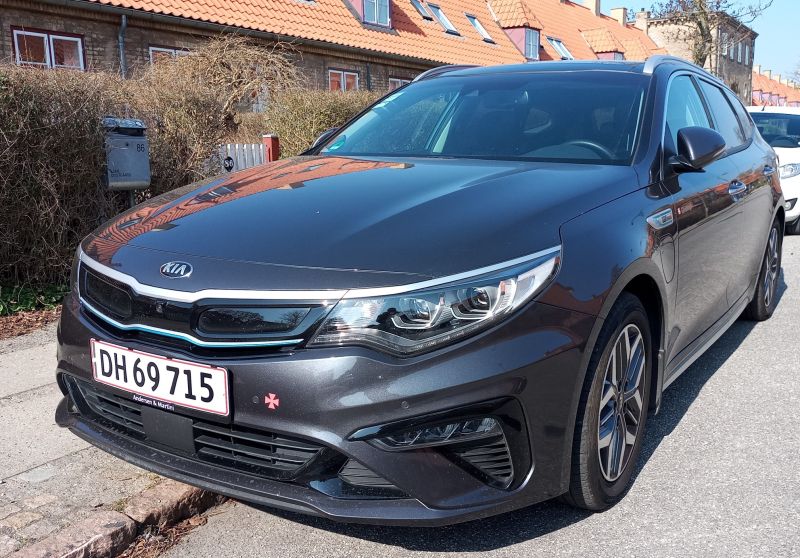 KIA, Optima, 2.0 Plug-in Hybrid Stationcar Aut. 6 Skrotbil skrotpræmie