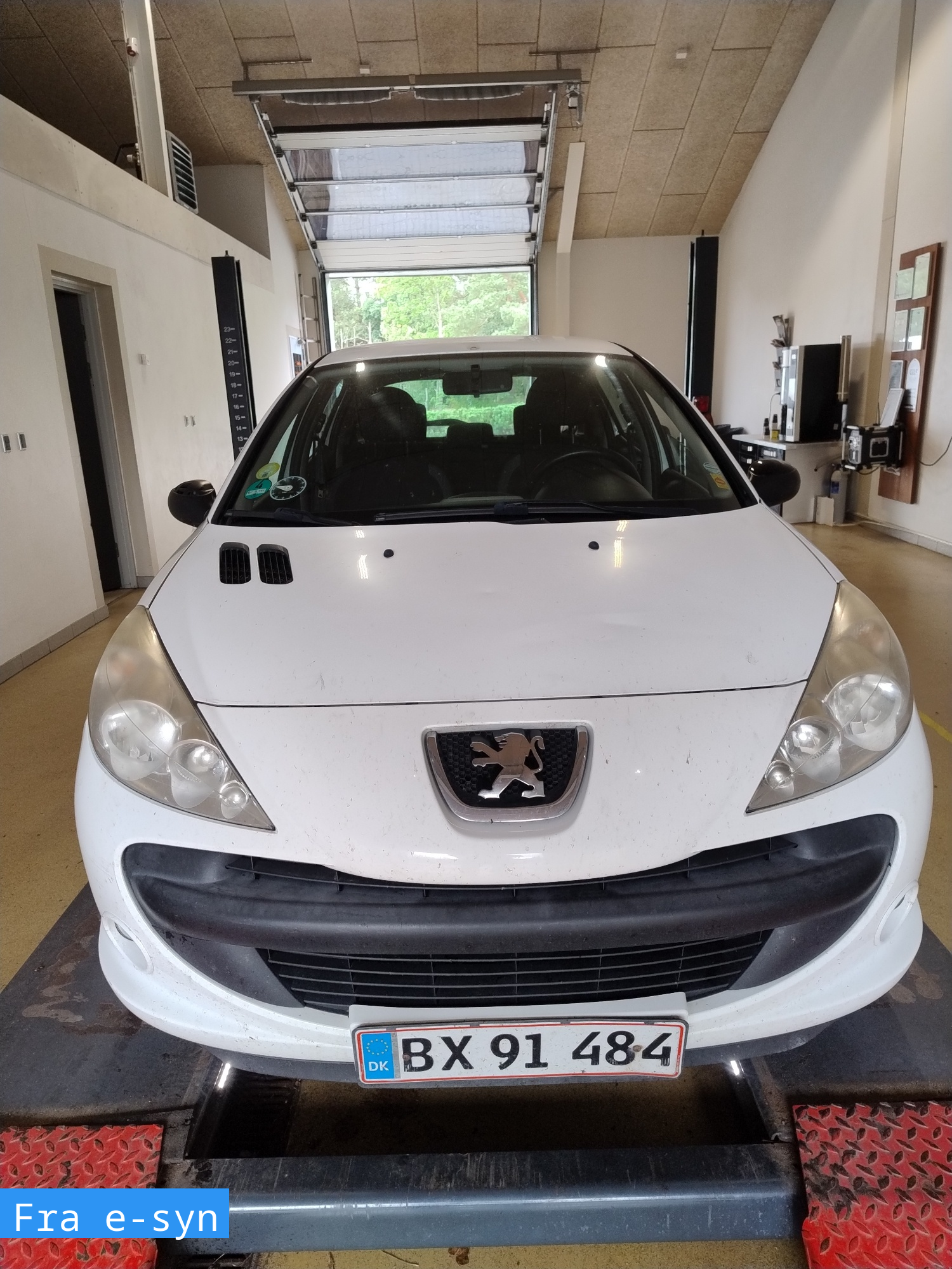 PEUGEOT, 206 +, 1,4 HDI 68 HK 5-D Skrotbil skrotpræmie
