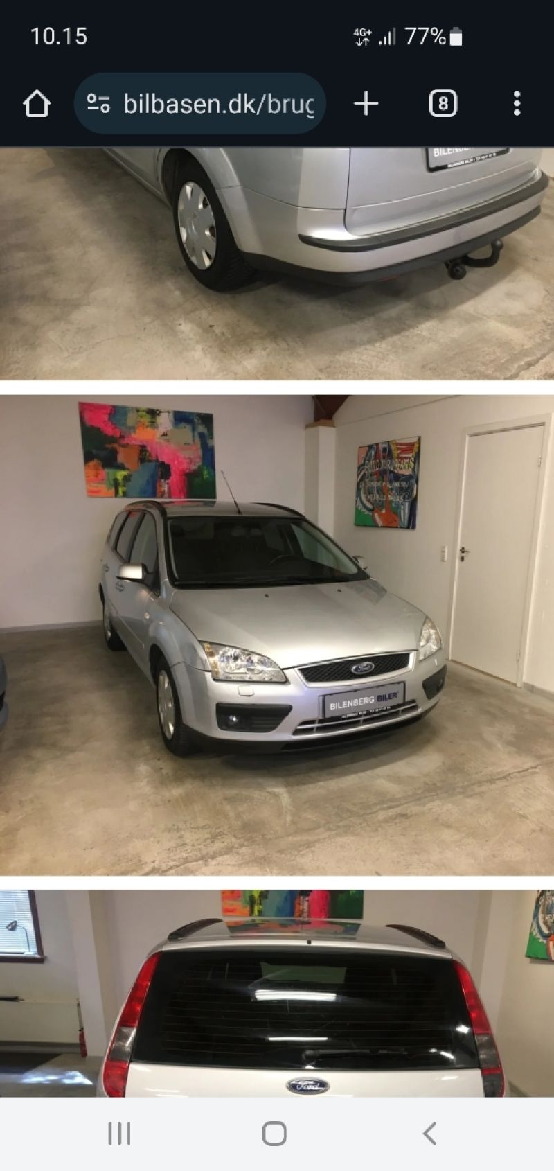 FORD, FOCUS STATIONSVOGN, 1,6 Skrotbil skrotpræmie