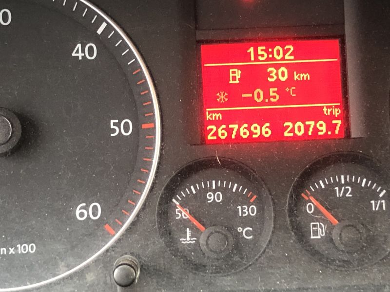 VOLKSWAGEN, TOURAN VAN, 1,9 TDI Skrotbil skrotpræmie