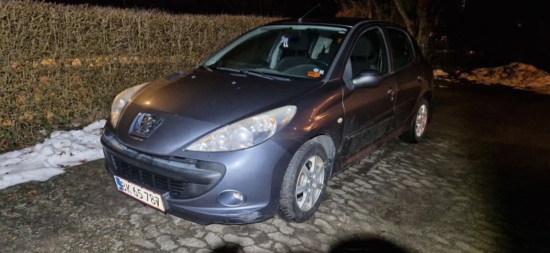 PEUGEOT, 206 +, 1,4 HDI 68 HK 5-D Skrotbil skrotpræmie