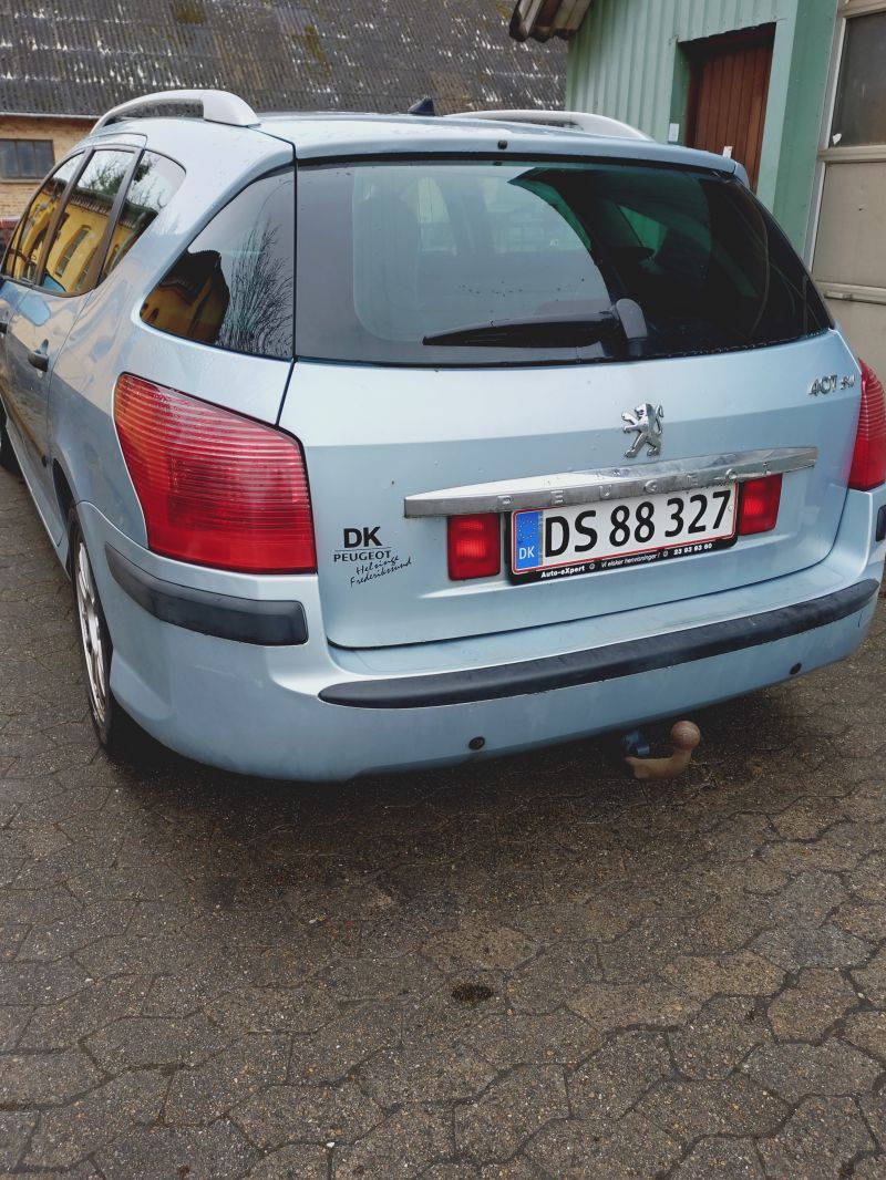 PEUGEOT, 407, 1,6 HDI STC. Skrotbil skrotpræmie