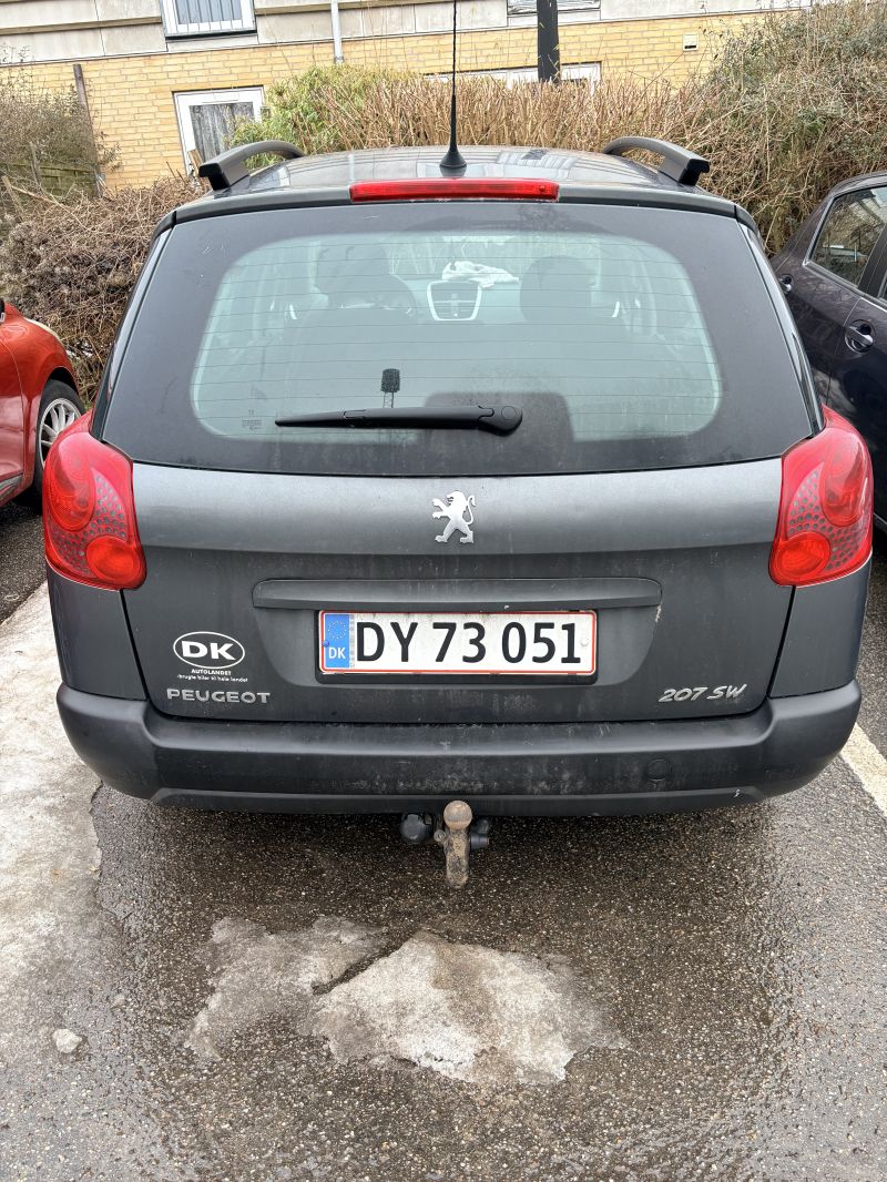 PEUGEOT, 207 HDI, 1,6HDI 16V STC. Skrotbil skrotpræmie