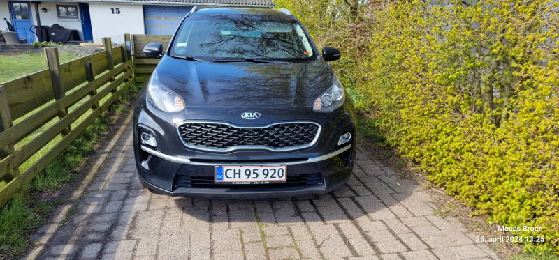 KIA, SPORTAGE, 1.6 CRDI 5-dørs Man 6 Skrotbil skrotpræmie