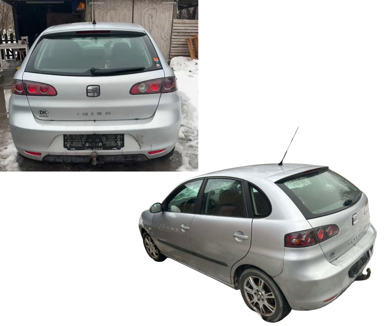 Seat Ibiza 1,4 Skrotbil skrotpræmie