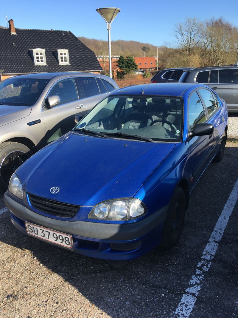 TOYOTA, AVENSIS, 1,8 SD MAN. Skrotbil skrotpræmie