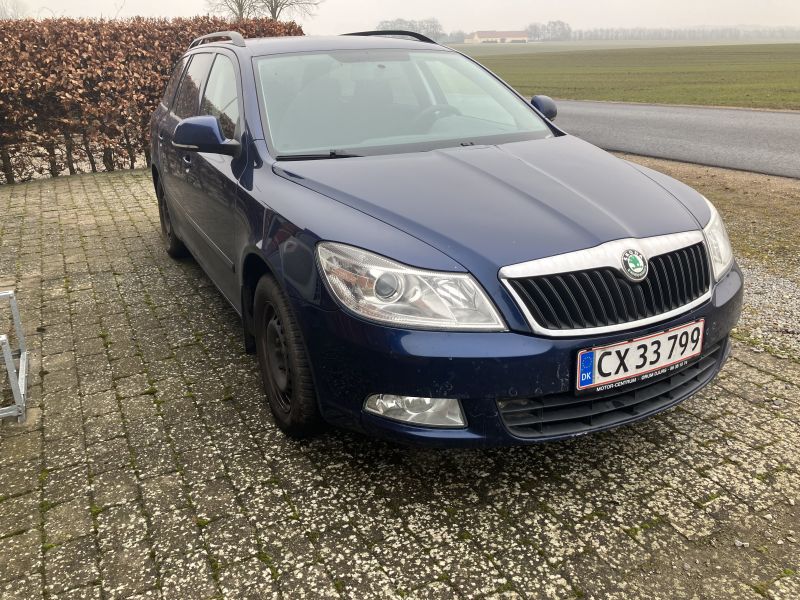 SKODA, OCTAVIA COMBI, 1,6 TDI Skrotbil skrotpræmie