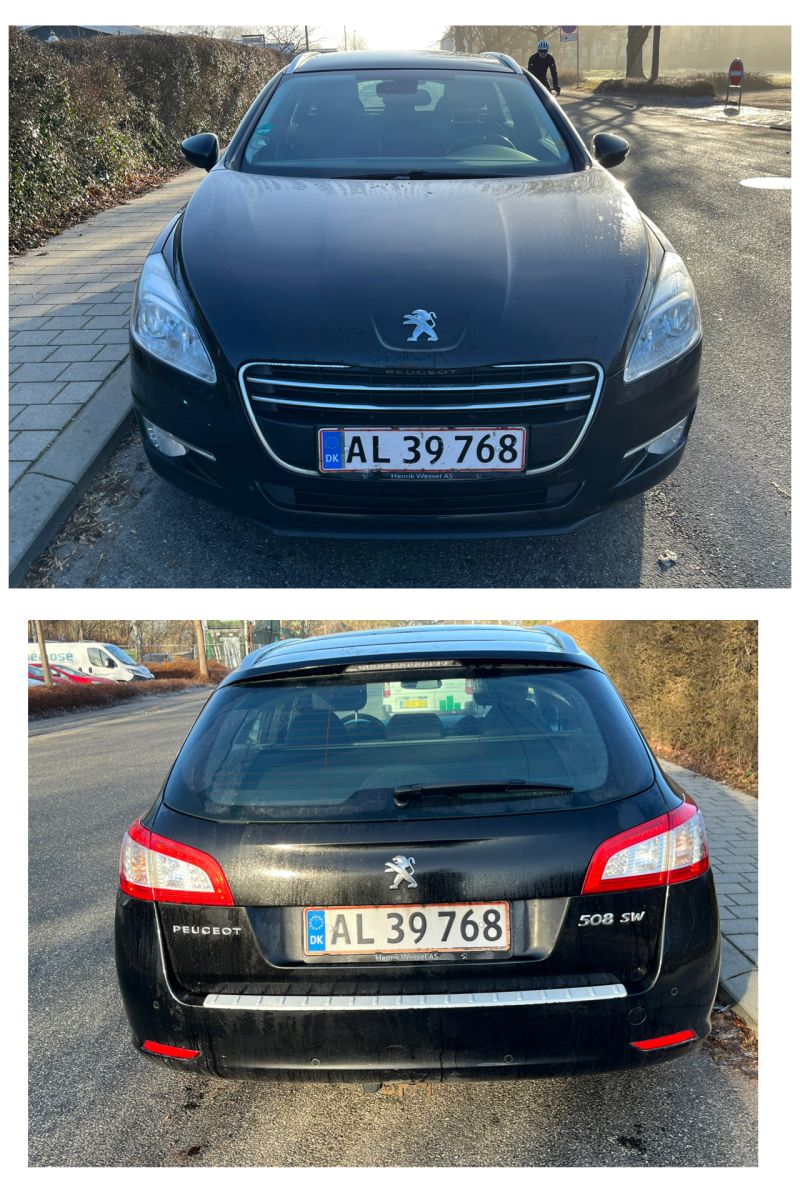 PEUGEOT, 508, 1,6 HDi SW Skrotbil skrotpræmie