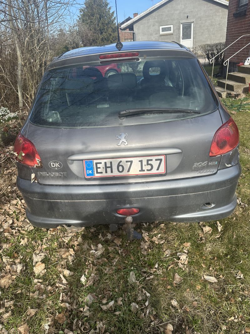 PEUGEOT, 206, 1,4 HDI-5 DØRS Skrotbil skrotpræmie
