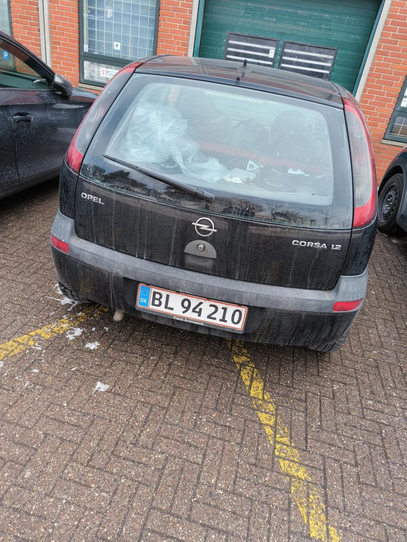 OPEL, CORSA-C, 1,2 Skrotbil skrotpræmie