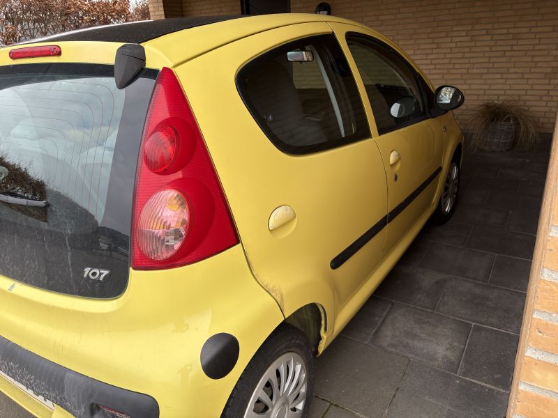 PEUGEOT, 107, 1,0I 68HK.5D. Skrotbil skrotpræmie