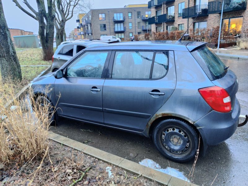 SKODA, FABIA, 1,4 TDI GREENLINE Skrotbil skrotpræmie