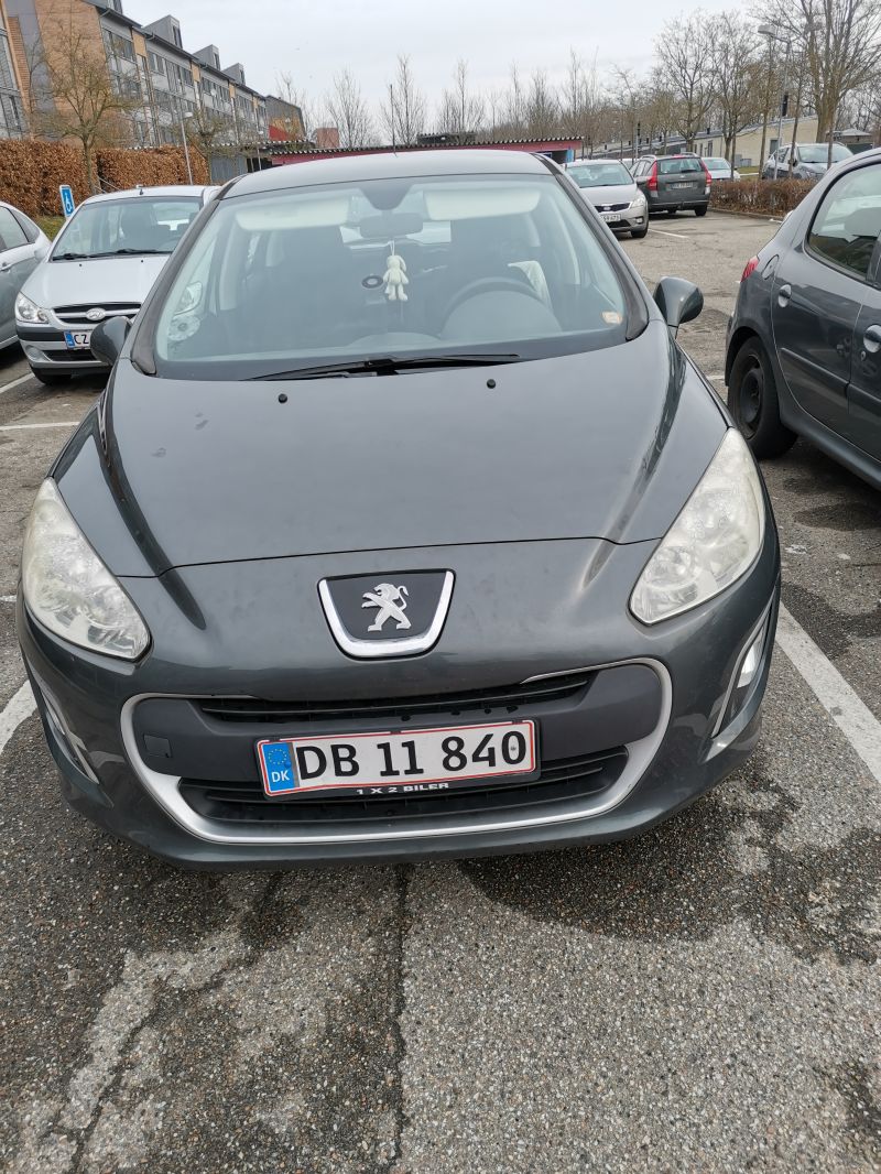 PEUGEOT, 308, 1,6 HDI 92 HK 5-D Skrotbil skrotpræmie