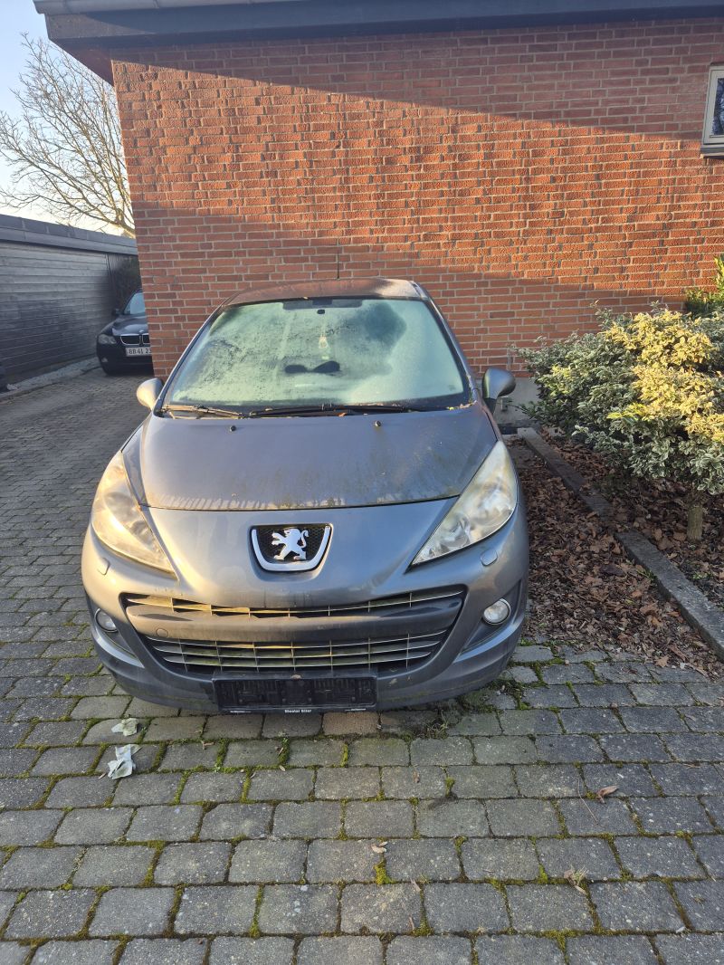 PEUGEOT, 207, 1,6 HDI 92 HK 5-D Skrotbil skrotpræmie