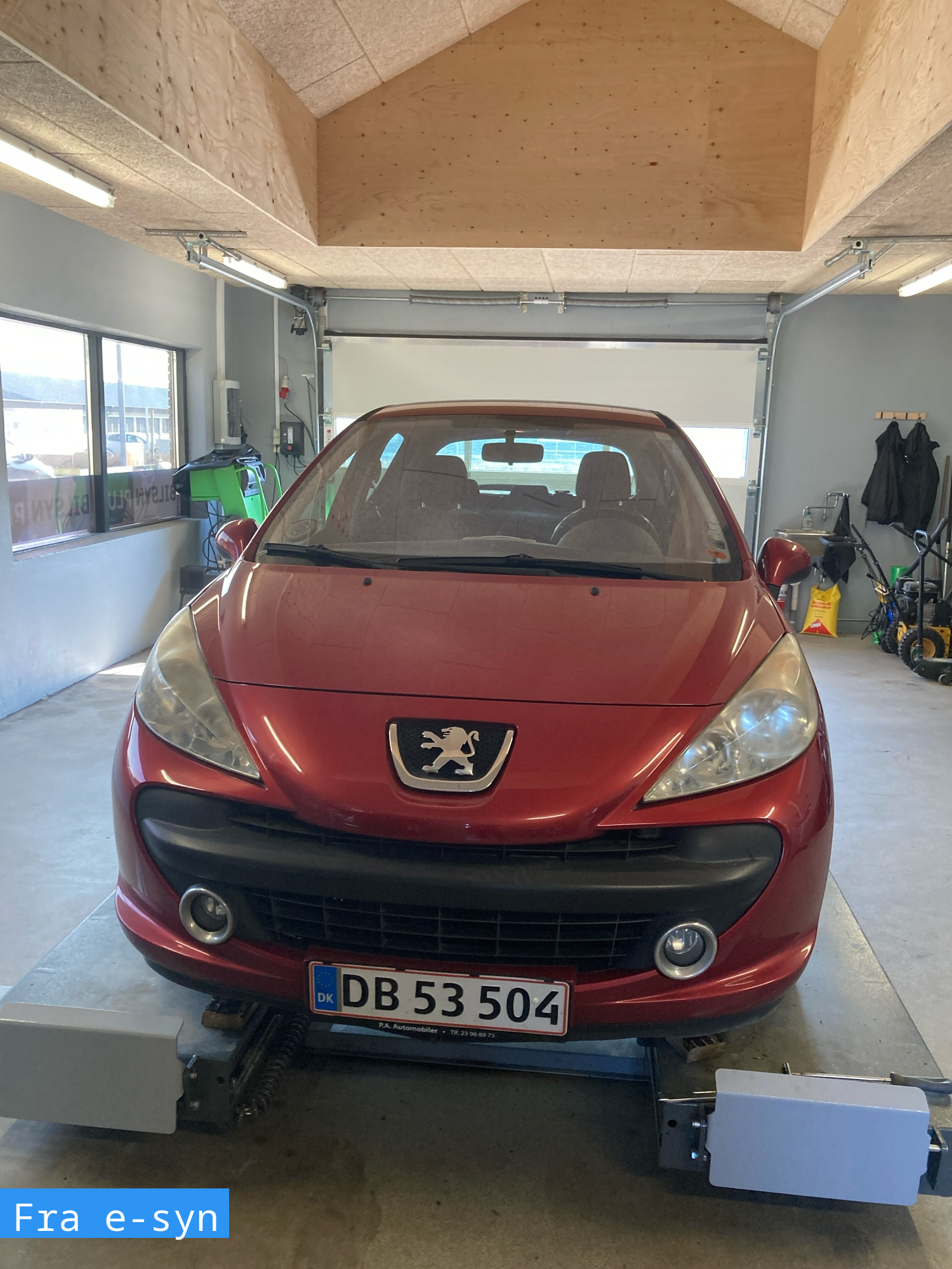 PEUGEOT, 207, 1,6 I 5 D Skrotbil skrotpræmie