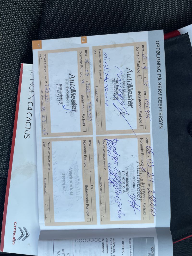 CITROËN, C4 Cactus, 1,2 4-DØRS MED BAGKLAP 5 Man Skrotbil skrotpræmie