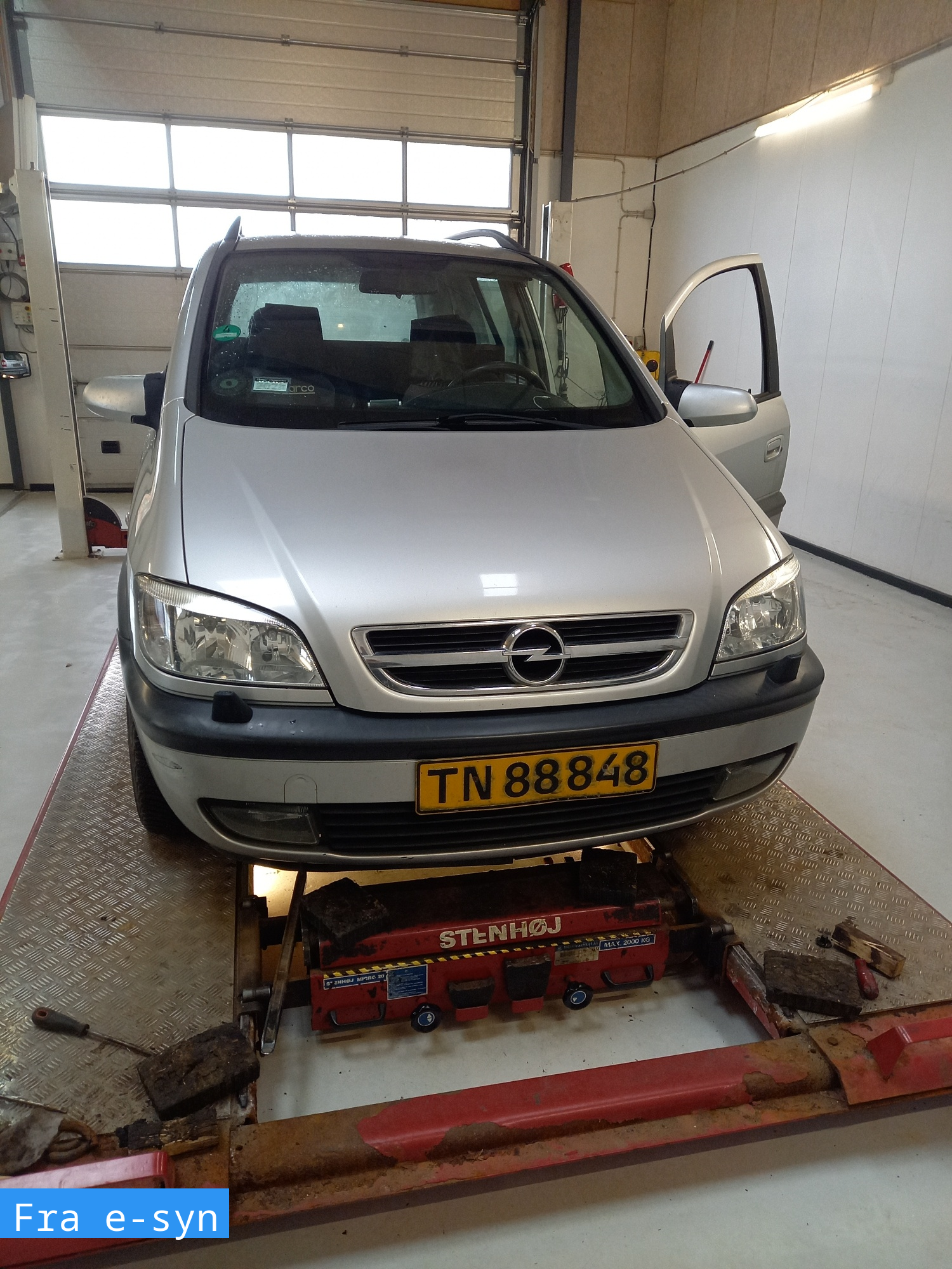 OPEL, ZAFIRA VAN, 1,8 16V Skrotbil skrotpræmie