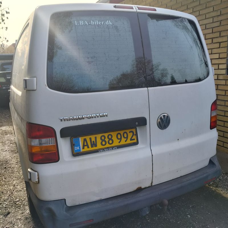VOLKSWAGEN, TRANSPORT.KASSEVOGN, 1,9 TDI Skrotbil skrotpræmie