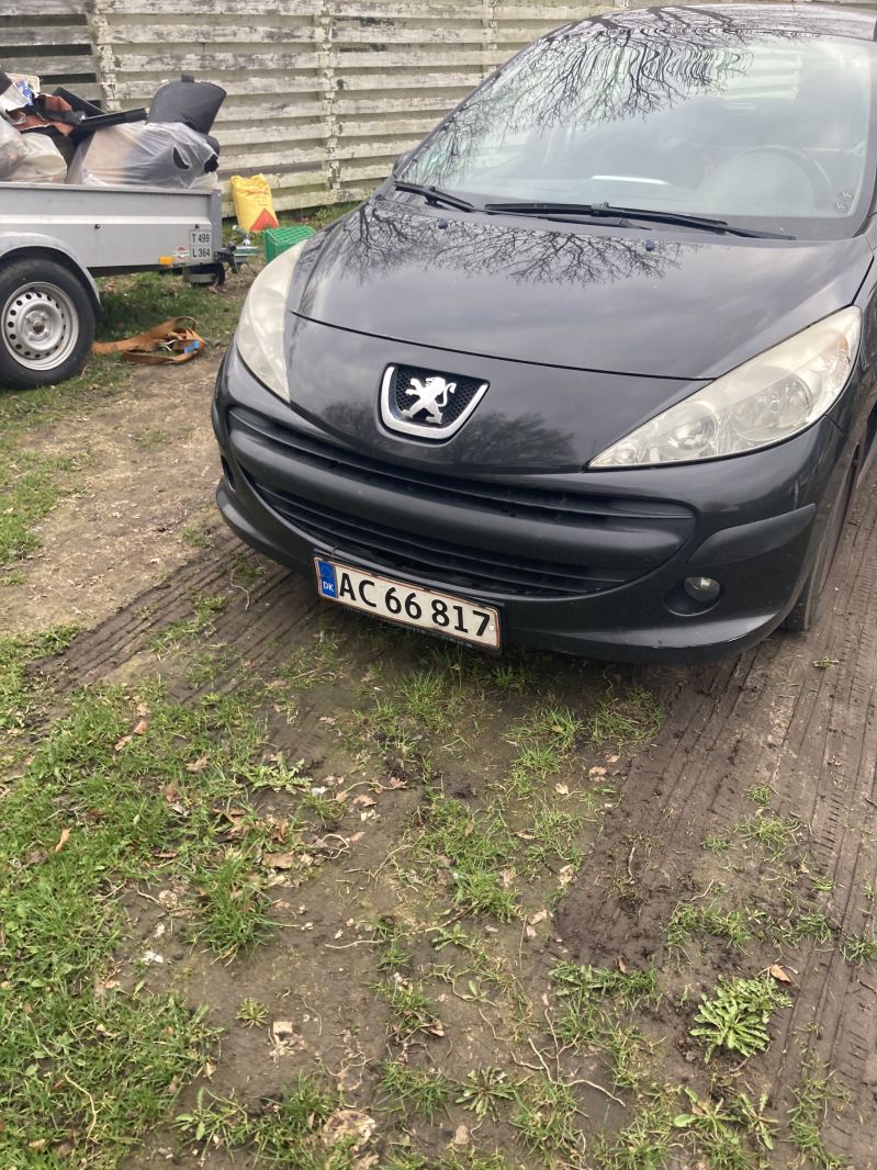 PEUGEOT, 207, 1,6 HDI 91HK 5D Skrotbil skrotpræmie
