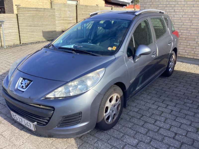 PEUGEOT, 207, 1,6 HDI 16V 90HK.STC Skrotbil skrotpræmie