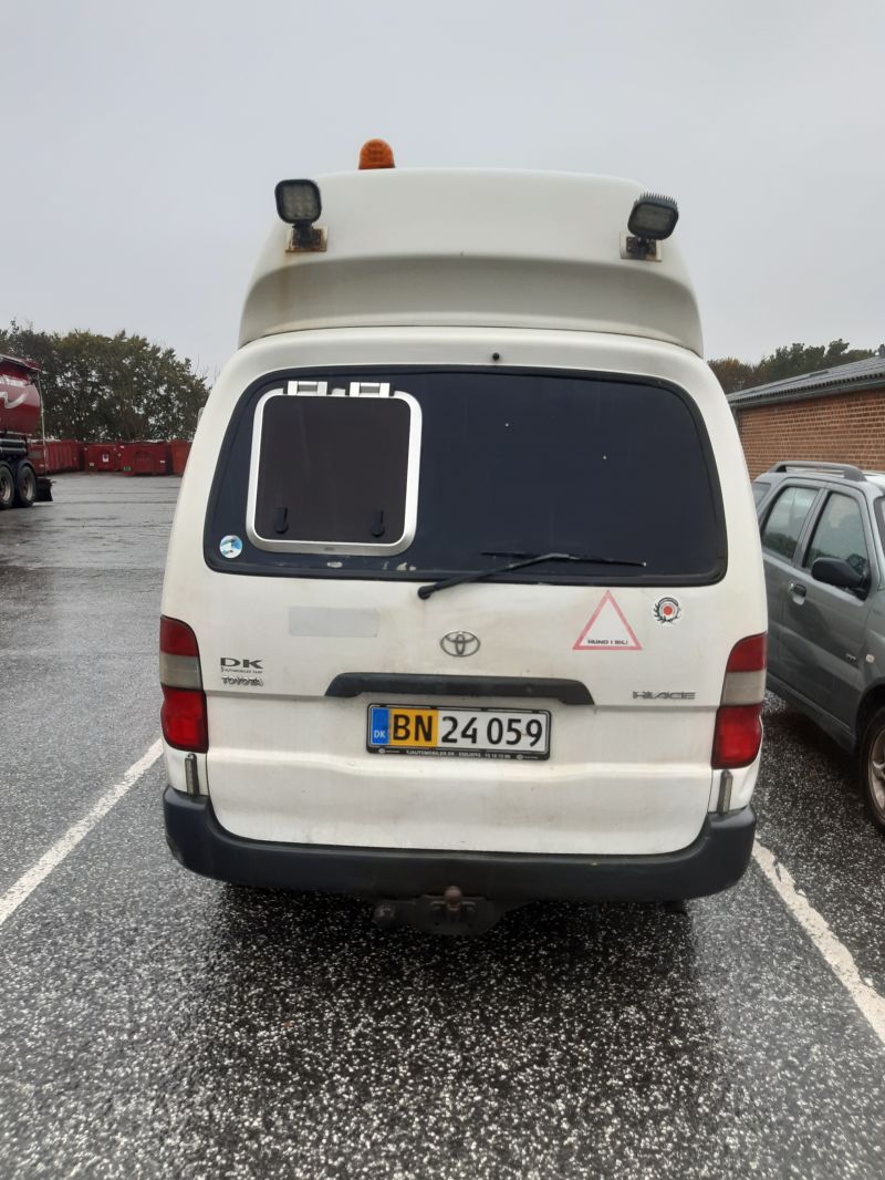 TOYOTA, HIACE, 2,5 D-4D 4WD Skrotbil skrotpræmie