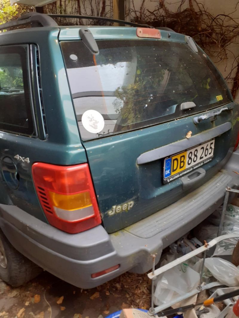 JEEP, GRAND CHEROKEE, 4,0 L VAN Skrotbil skrotpræmie