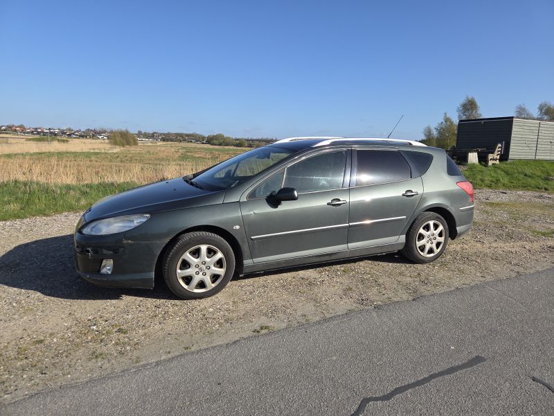 PEUGEOT, 407 FACELIFT, 1,6 HDI 109HK.STC. Skrotbil skrotpræmie