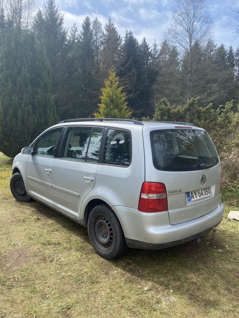 VOLKSWAGEN, TOURAN, 1,6 FSI Skrotbil skrotpræmie