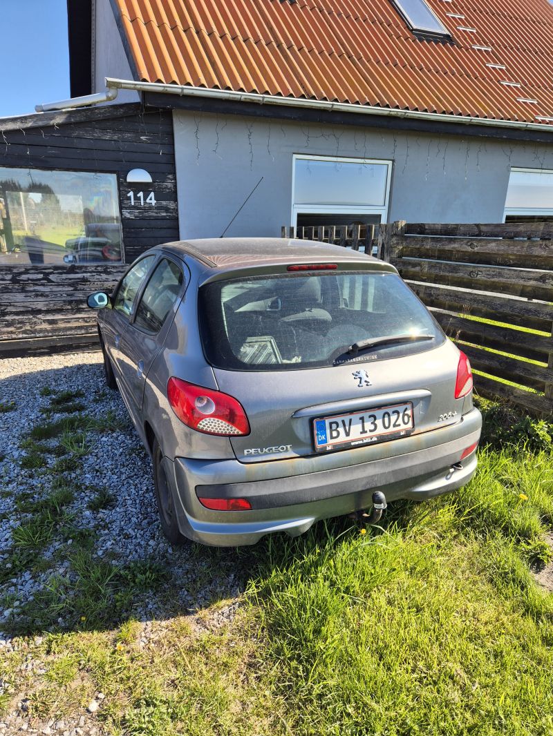 PEUGEOT, 206 +, 1,4 HDI 68 HK 5-D Skrotbil skrotpræmie