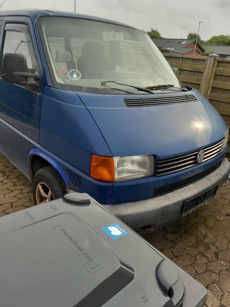 VOLKSWAGEN, TRANSPORTER, 2,4 D Skrotbil skrotpræmie