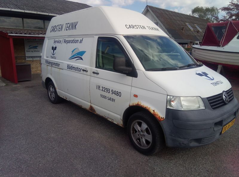 VOLKSWAGEN, TRANSPORT.KASSEVOGN, 2,5 TDI Skrotbil skrotpræmie
