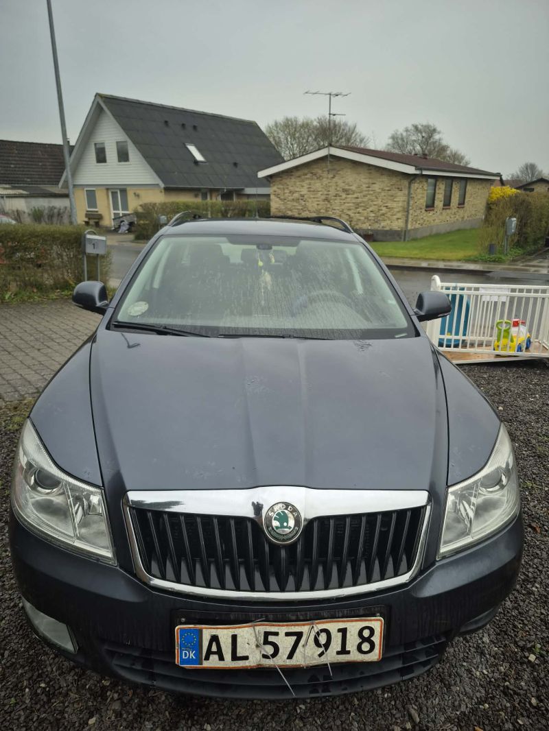 SKODA, OCTAVIA COMBI, 1,6 TDI GREENLINE Skrotbil skrotpræmie