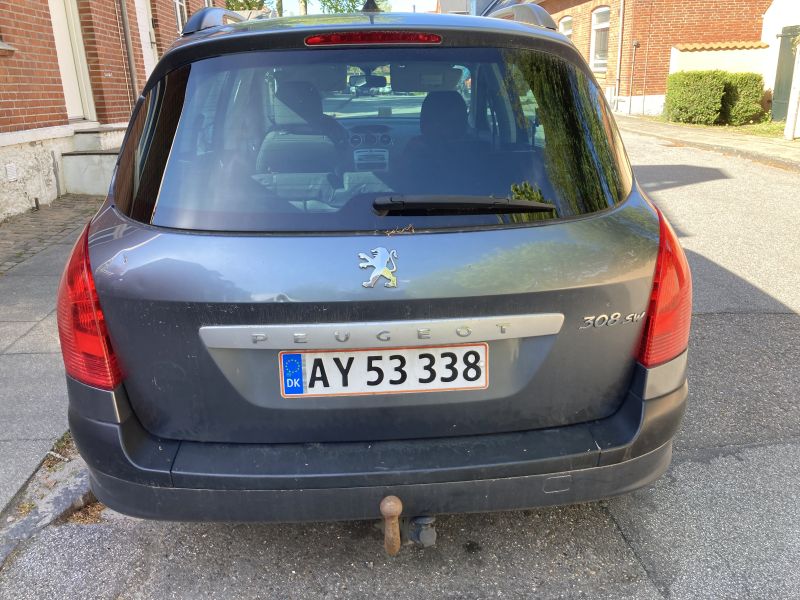 PEUGEOT, 308, 1,6 HDI 90HK.5D.STC. Skrotbil skrotpræmie