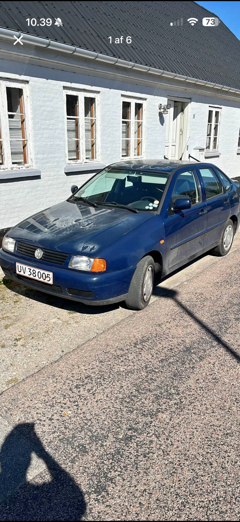 VOLKSWAGEN, POLO CLASSIC, 1,4 Skrotbil skrotpræmie