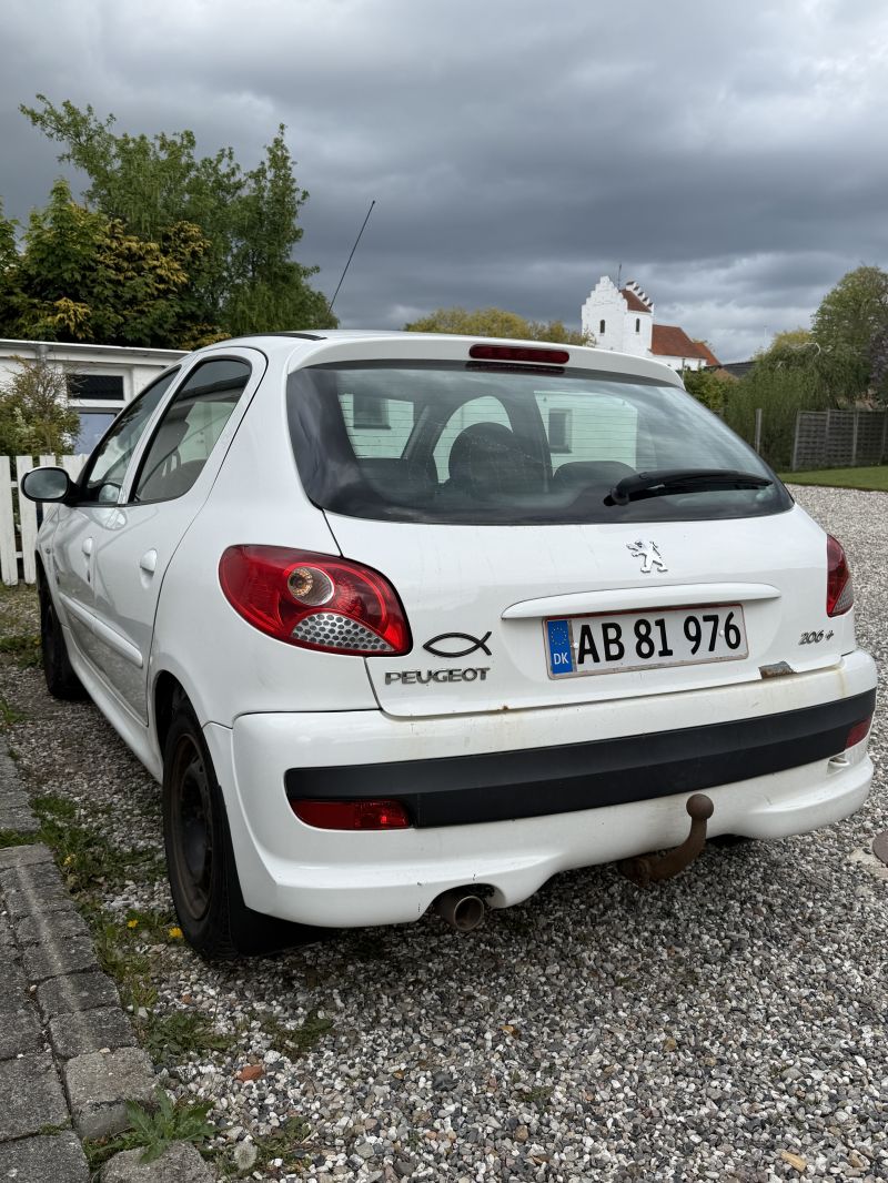PEUGEOT, 206 +, 1,4 HDI 68 HK 5-D Skrotbil skrotpræmie