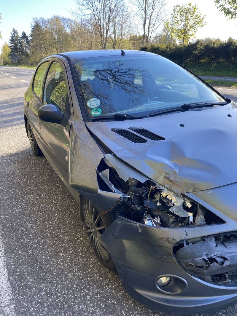 PEUGEOT, 206 +, 1,4 HDI 68 HK 5-D Skrotbil skrotpræmie