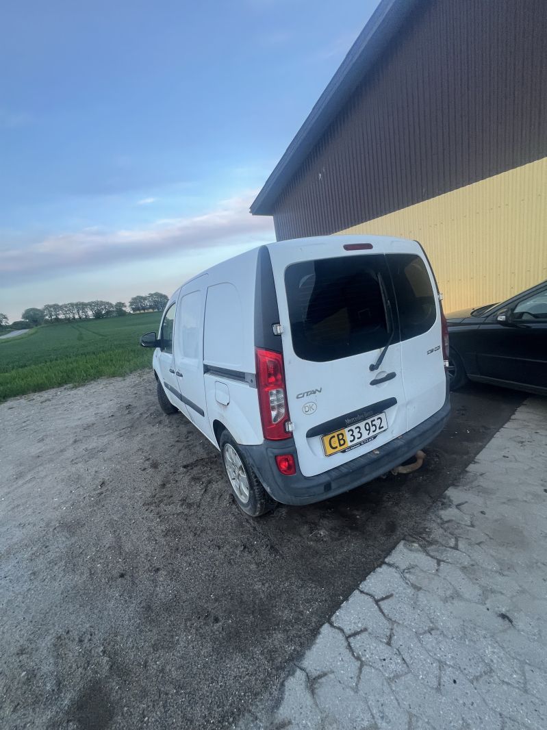 MERCEDES-BENZ, Citan, 109 CDI Kassevogn lang (A2) Skrotbil skrotpræmie