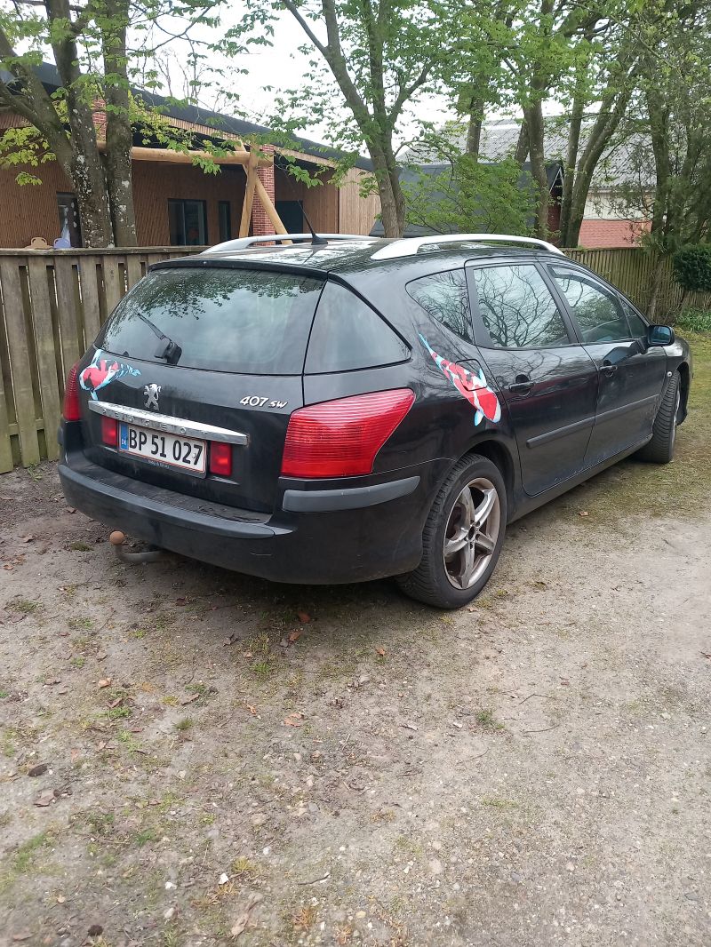 PEUGEOT, 407, 1,6 HDI STC. Skrotbil skrotpræmie