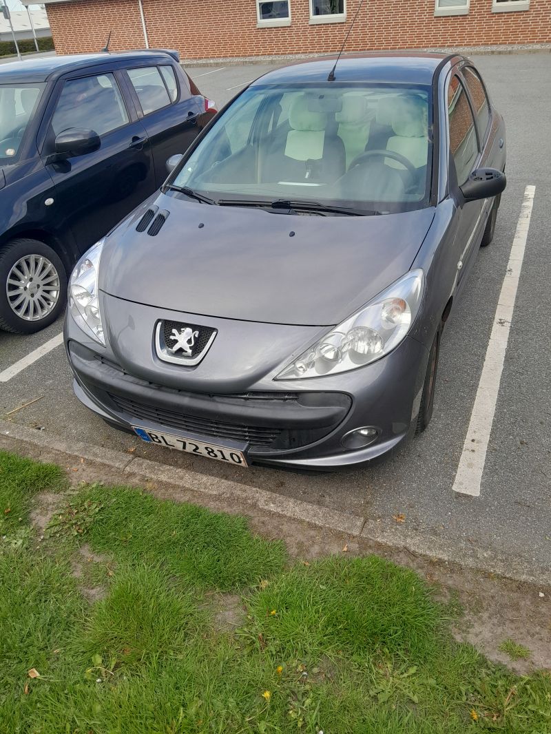 PEUGEOT, 206 +, 1,4 HDI 68 HK 5-D Skrotbil skrotpræmie