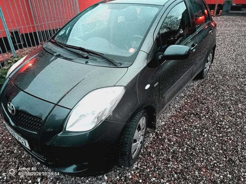 TOYOTA, YARIS, 1,4 D - 4D 5 DØRS Skrotbil skrotpræmie