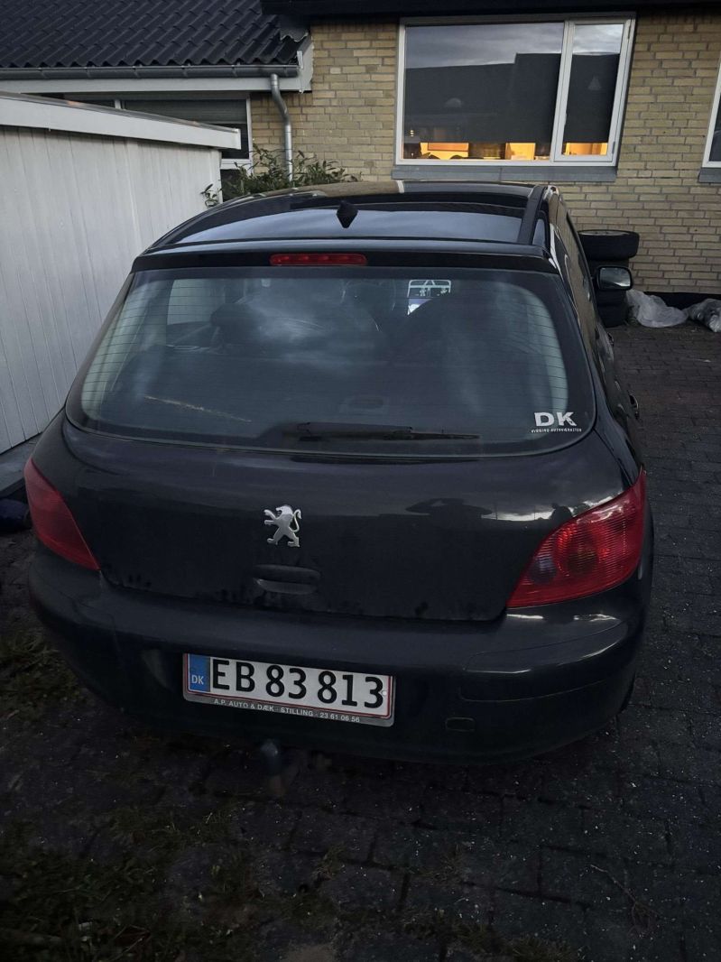 PEUGEOT, 307, 2,0 I Skrotbil skrotpræmie