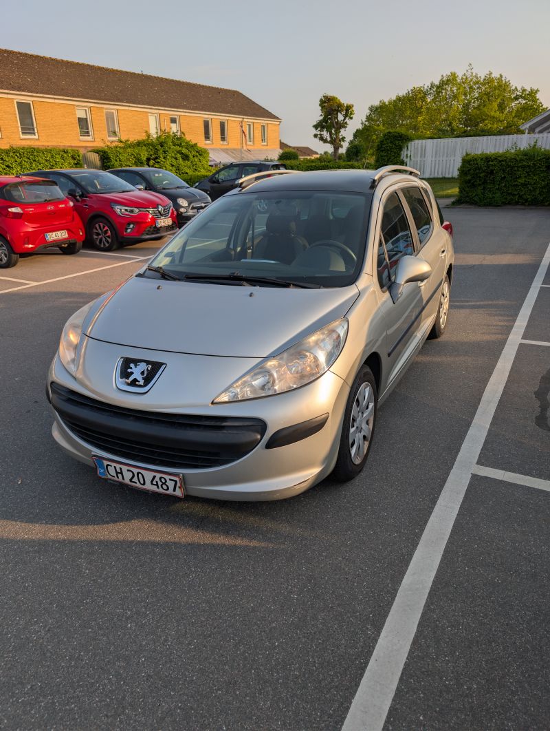 PEUGEOT, 207, 1,6 HDI 90HK.STC. Skrotbil skrotpræmie