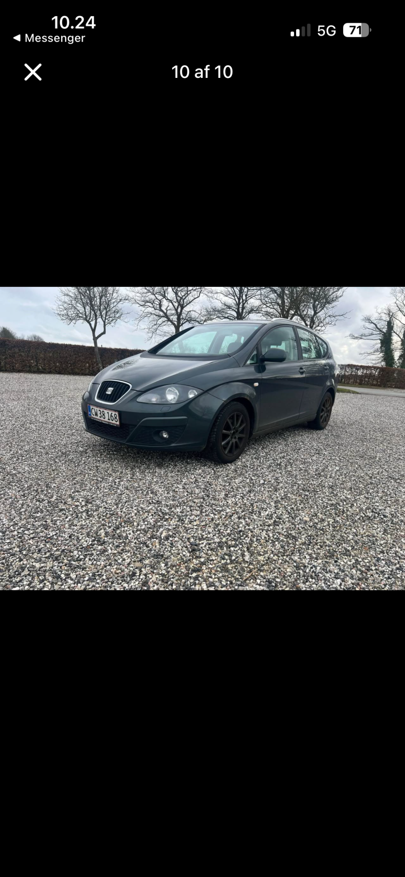SEAT, ALTEA XL, 1,6 TDI Skrotbil skrotpræmie