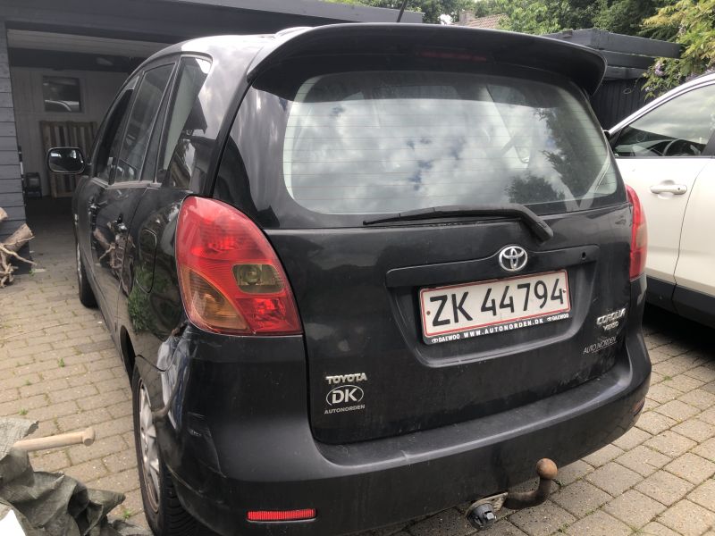 TOYOTA, COROLLA VERSO, 1,8 Skrotbil skrotpræmie