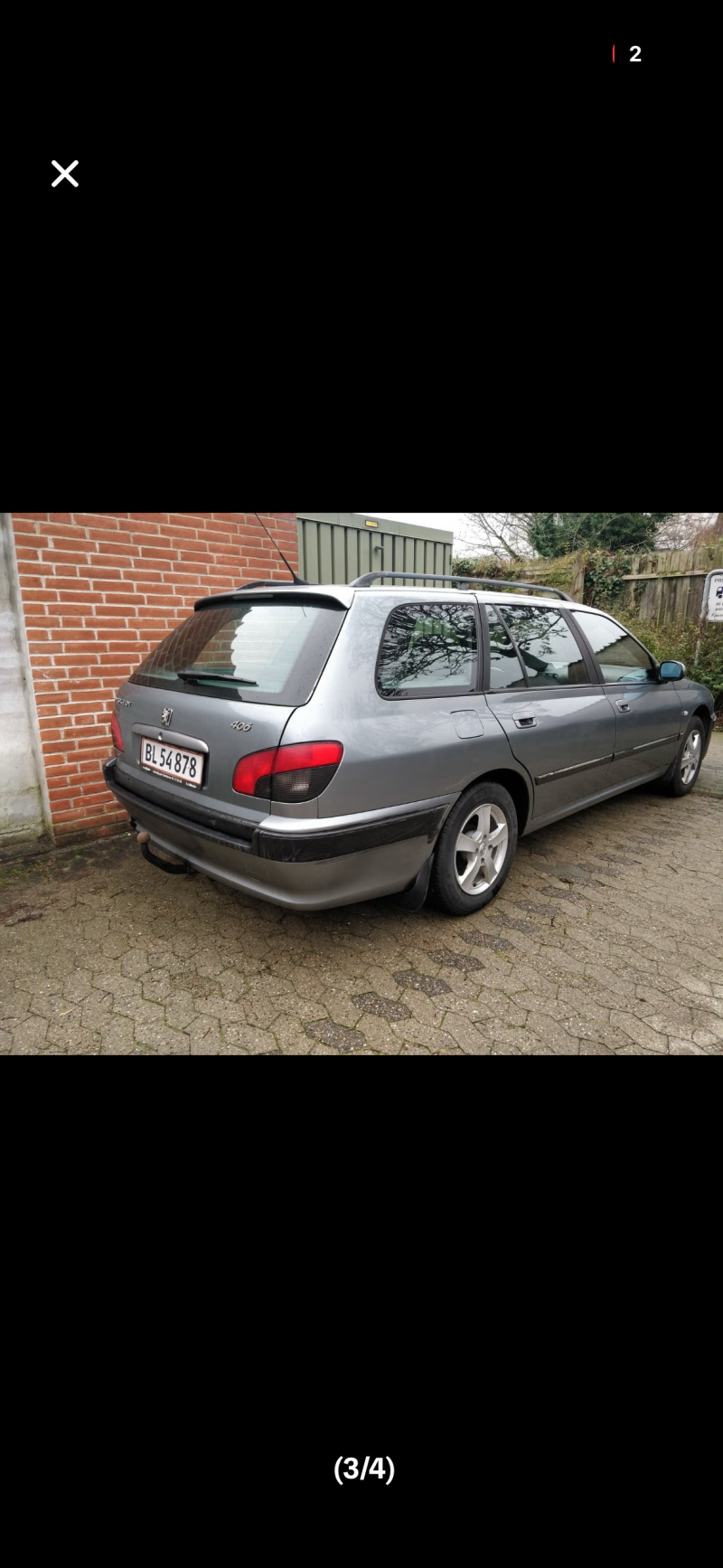 PEUGEOT, 406, 1,8 ST. CAR Skrotbil skrotpræmie