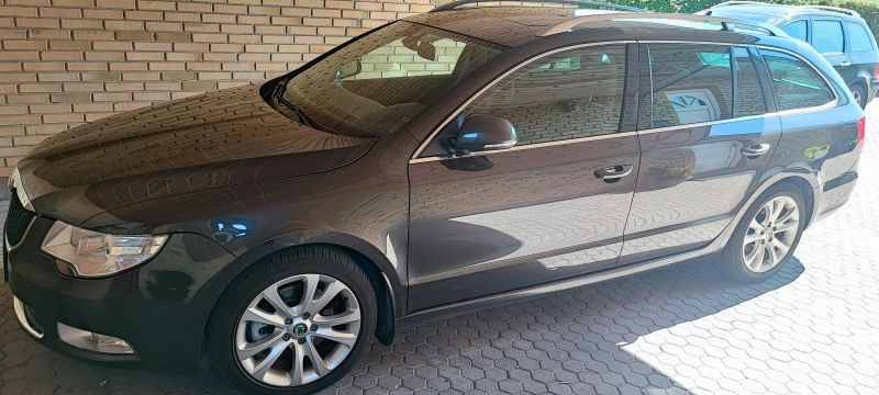 SKODA, SUPERB COMBI, 2,0 TDI AUT. Skrotbil skrotpræmie
