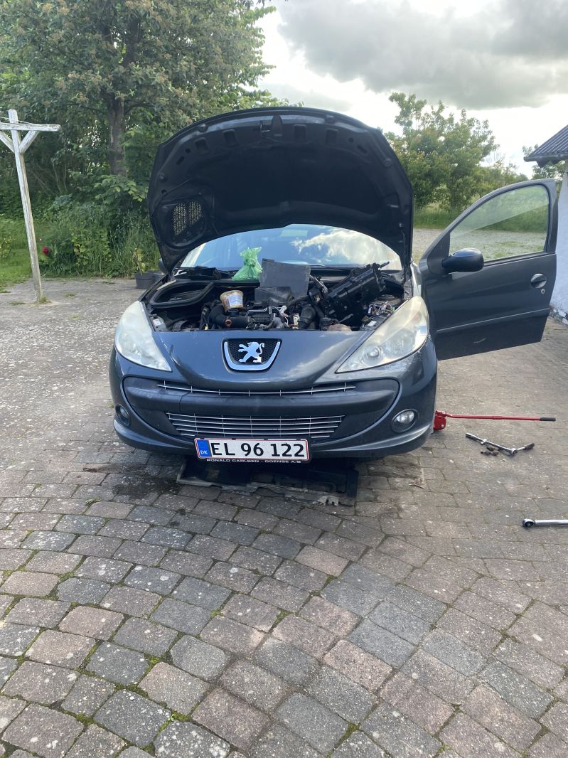 PEUGEOT, 206 +, 1,4 HDI 68 HK 5-D Skrotbil skrotpræmie